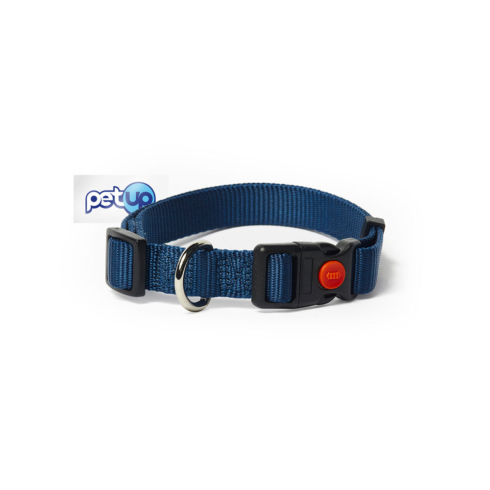 Petup Collare nylon a sgancio mm 25 blu 000152679 Offerte