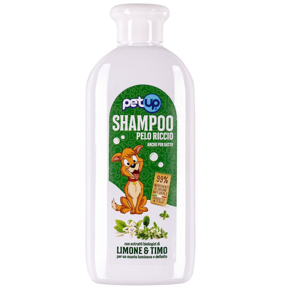 Petup Dog Shampoo Pelo Riccio 250 ml 000175130 Offerta speciale