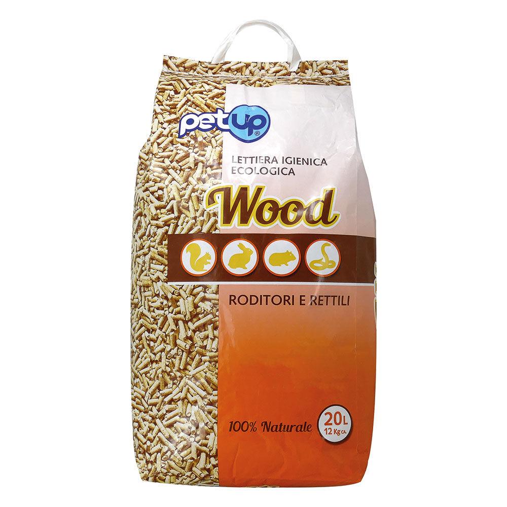 Petup Wood Lettiera igienica ecologica 12 kg 000181158