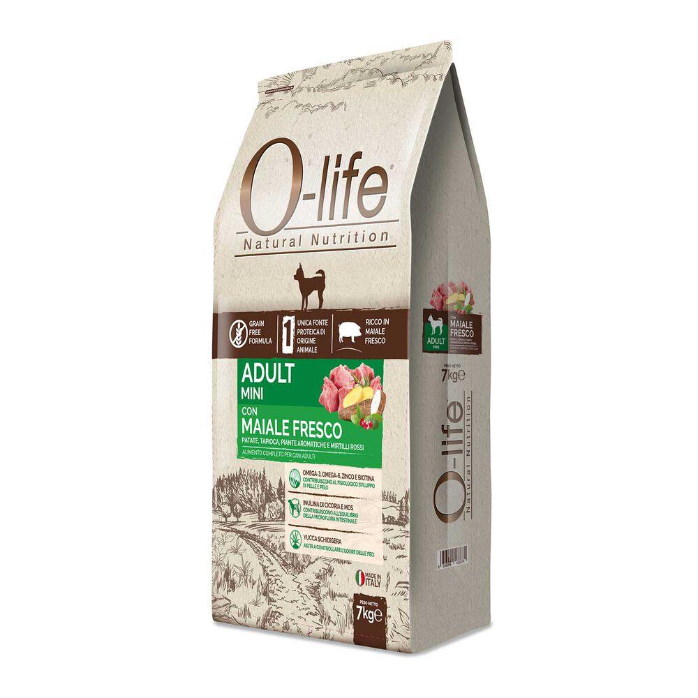 O-life Dog Adult Mini con Maiale Fresco 7 kg 000125366