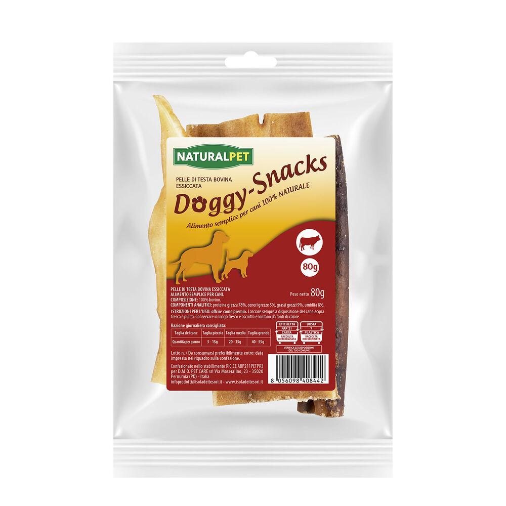 Naturalpet Pelle di Testa di Bovina essiccata 80 gr 000138763