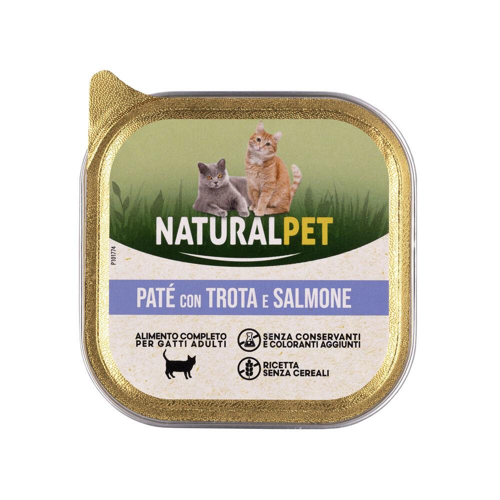 Naturalpet Cat Adult Paté con Trota e Salmone 100 gr 000504504