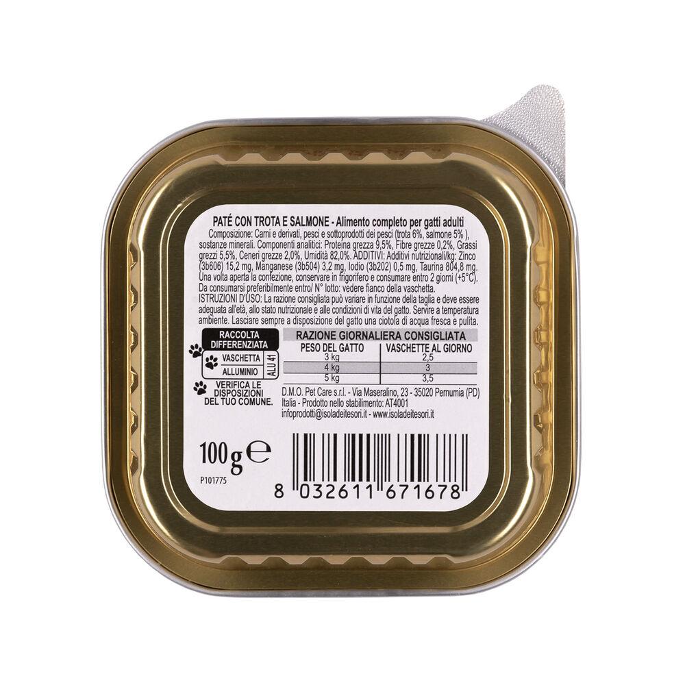Naturalpet Cat Adult Paté con Trota e Salmone 100 gr 000504504 Super Saving Price