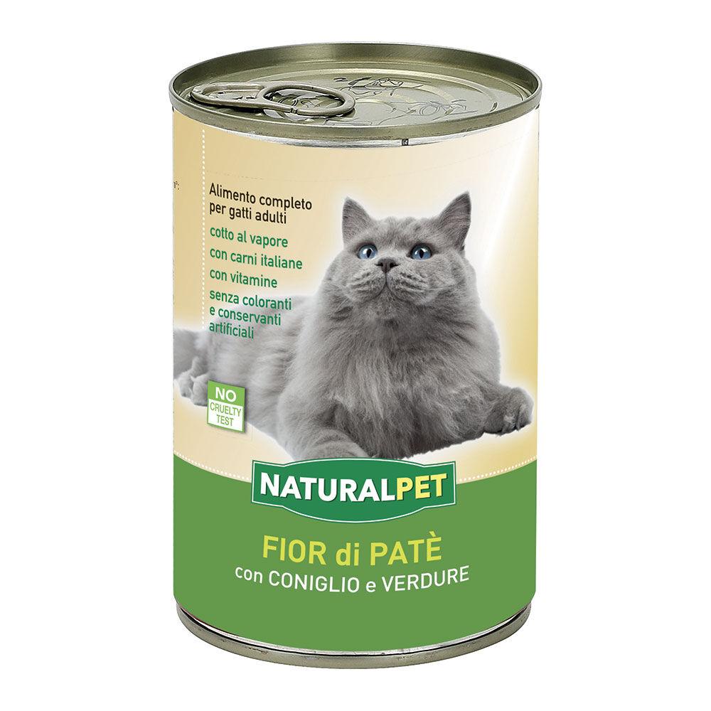 Naturalpet Cat Adult Paté Coniglio e Verdure 400 gr 000504498