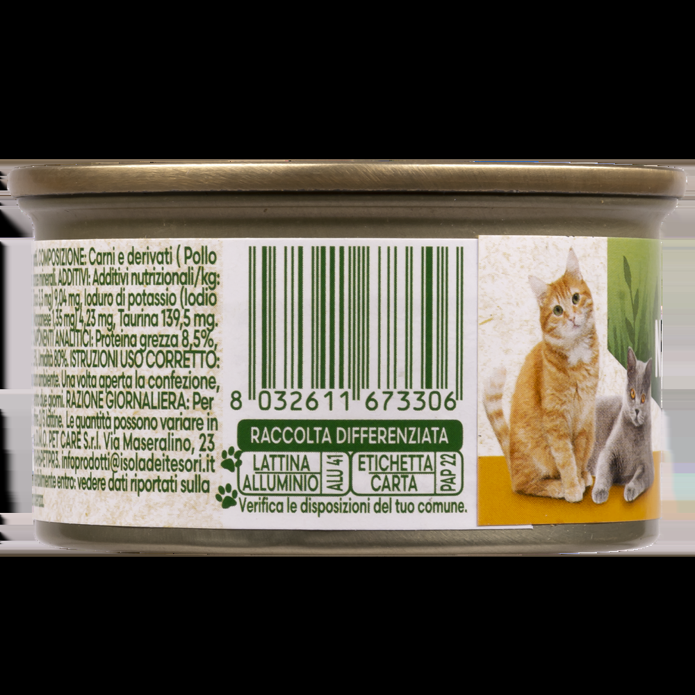 Naturalpet Cat Adult Mousse con Pollo 85 gr 000142371 Soddisfazione Garantita