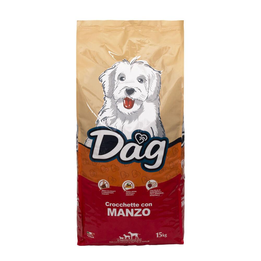 Dag Dog Adult All Breeds con Manzo 15 kg 000125701 Consegna Veloce