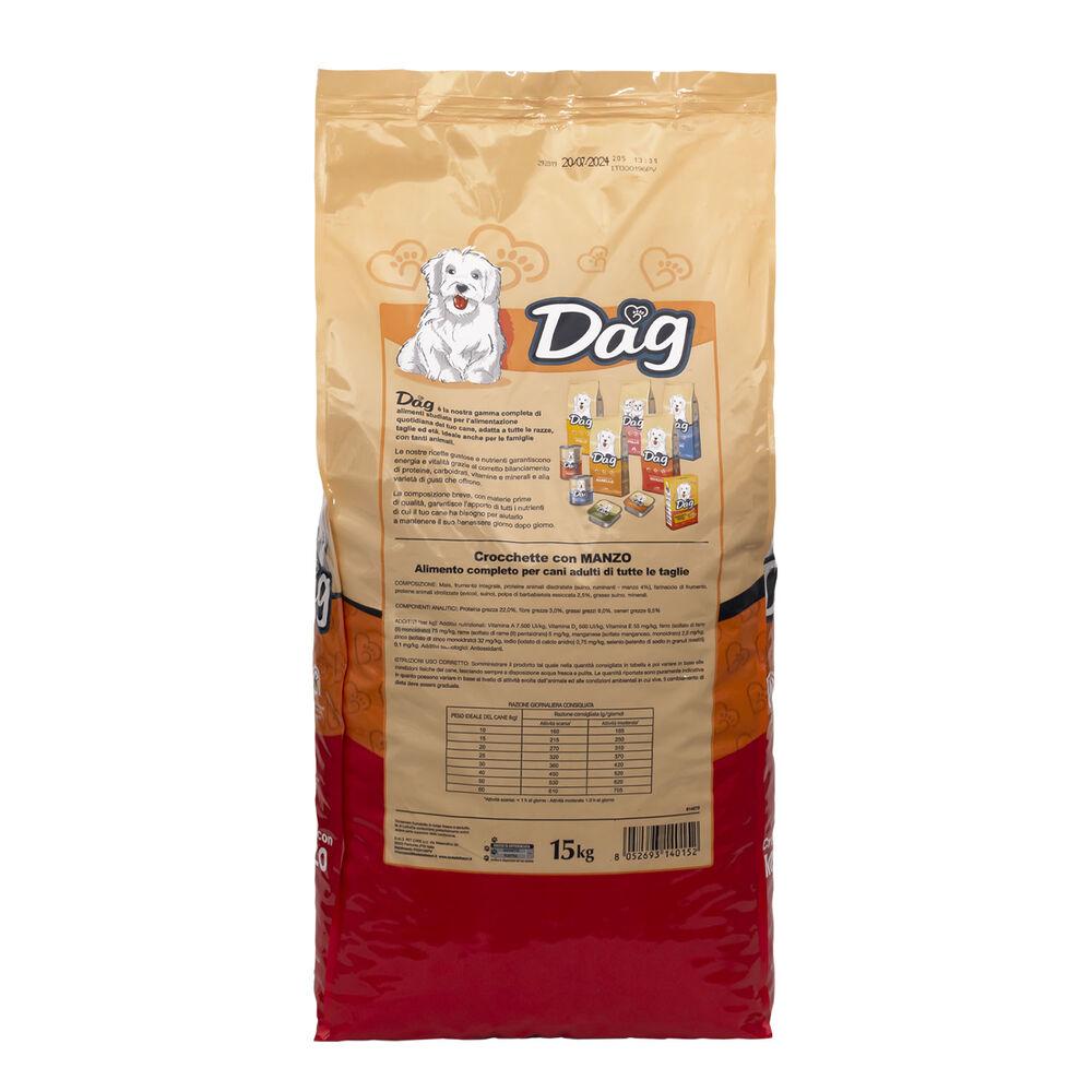 Dag Dog Adult All Breeds con Manzo 15 kg 000125701 Consegna Veloce