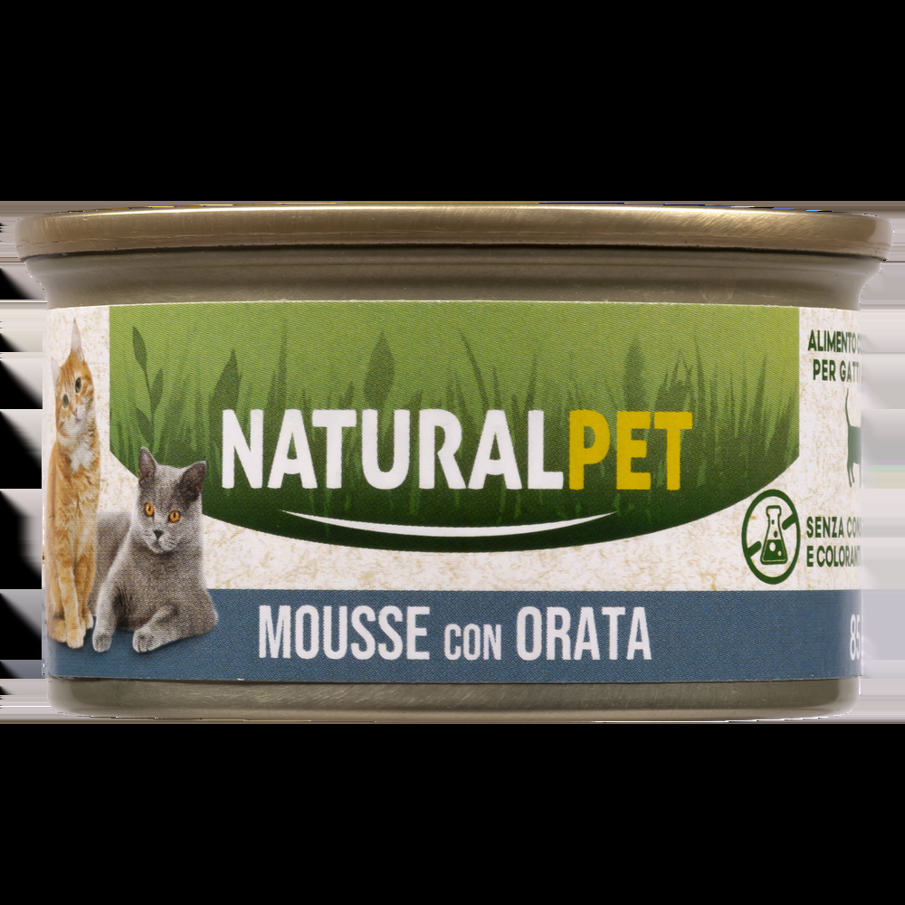 Naturalpet Cat Adult Mousse con Orata 85 gr 000143680