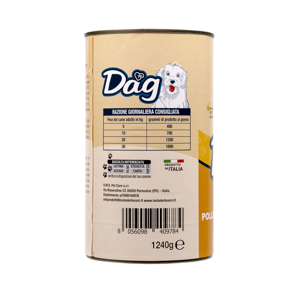 Dag Dog Adult All Breeds Pollo tacchino e verdure 1240 gr 000126791 Affare Del Giorno