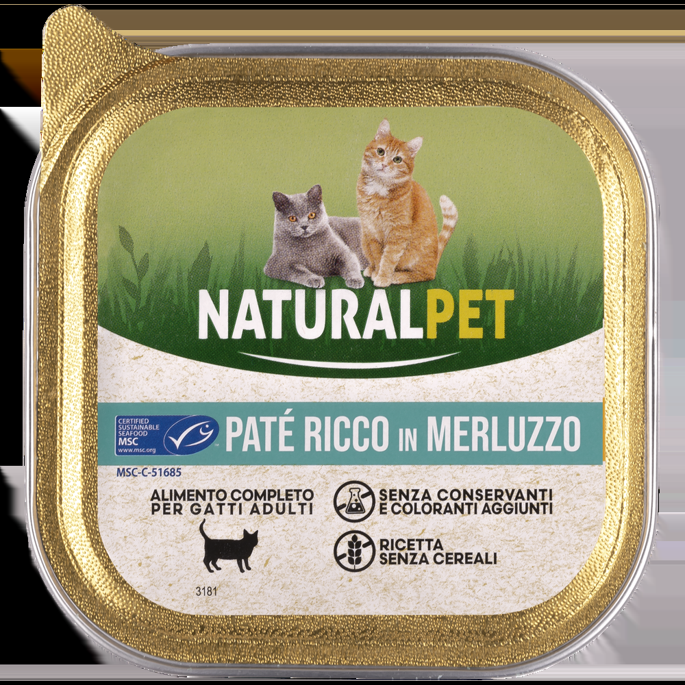 Nauralpet Cat Paté ricco in Merluzzo 100 gr 000143773
