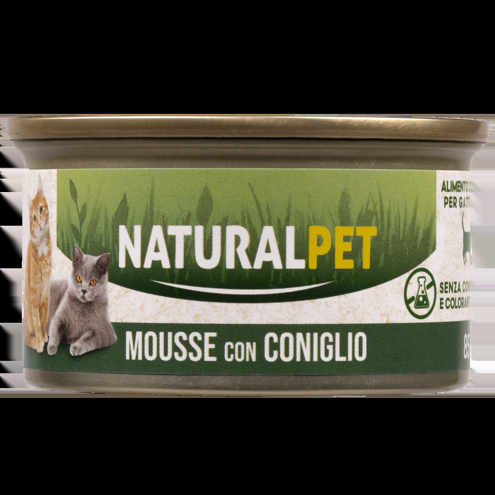 Naturalpet Cat Adult Mousse con Coniglio 85 gr 000142370 Convenienza