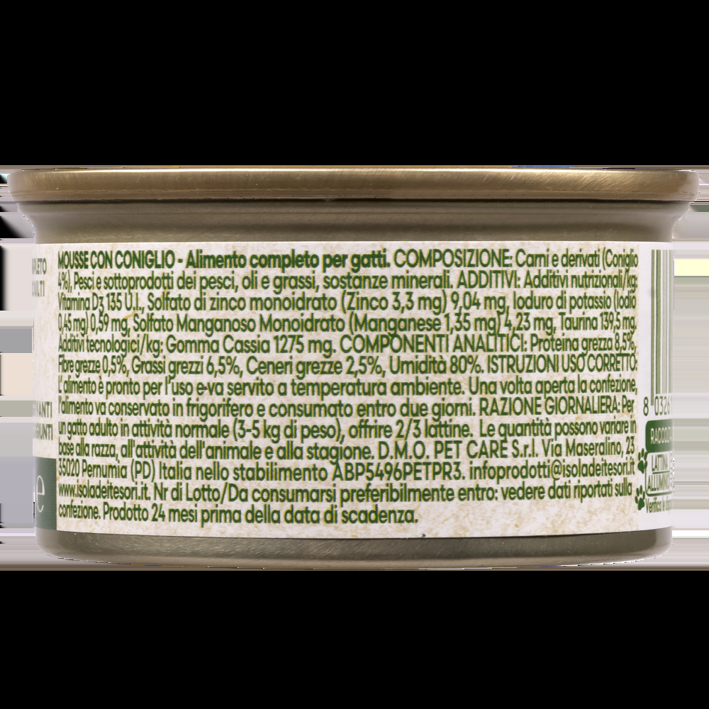 Naturalpet Cat Adult Mousse con Coniglio 85 gr 000142370 Convenienza