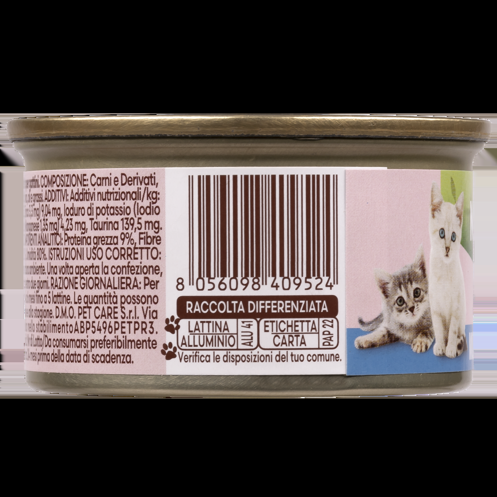Naturalpet Kitten Prime Orme Mousse con Pesce Bianco 85 gr 000143686 Sconto