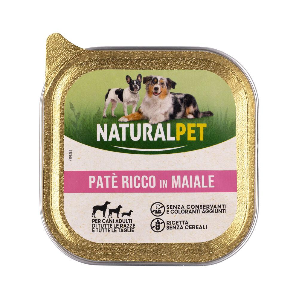 Naturalpet Dog Adult Patè ricco in Maiale 150 gr 000126874 Vendita Economica