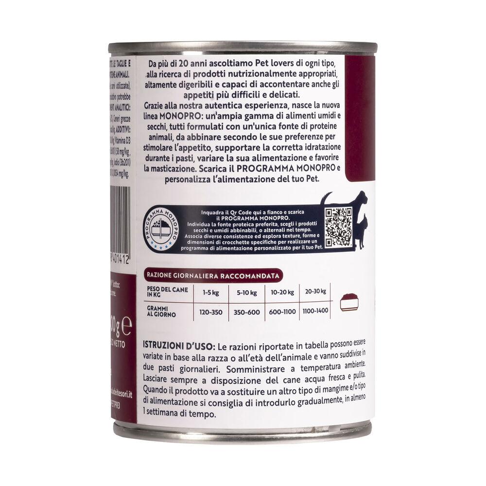 Monopro Dog Adult All Breeds Patè Agnello 400 gr 000126817 Vendite Flash