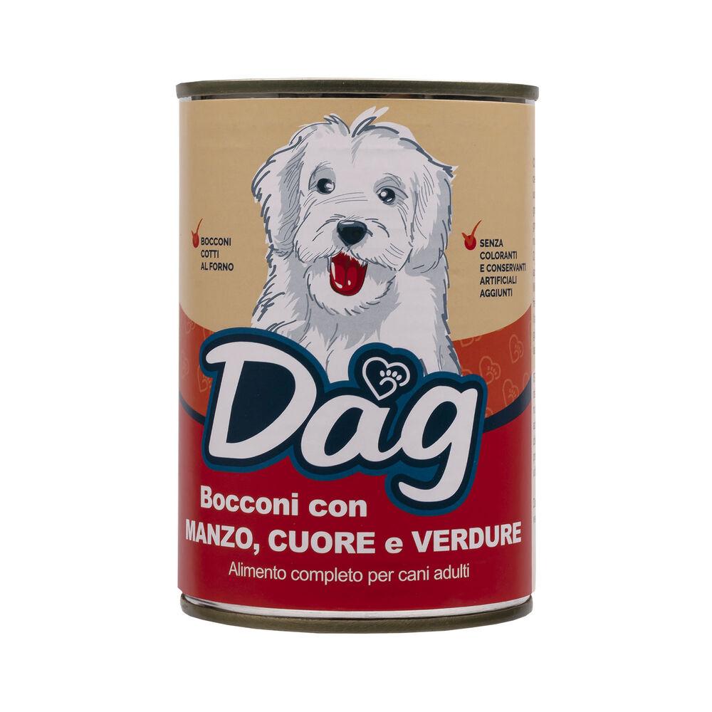 Dag Dog Adult All Breeds Manzo cuore e verdure 415 gr 000126788 Negozio