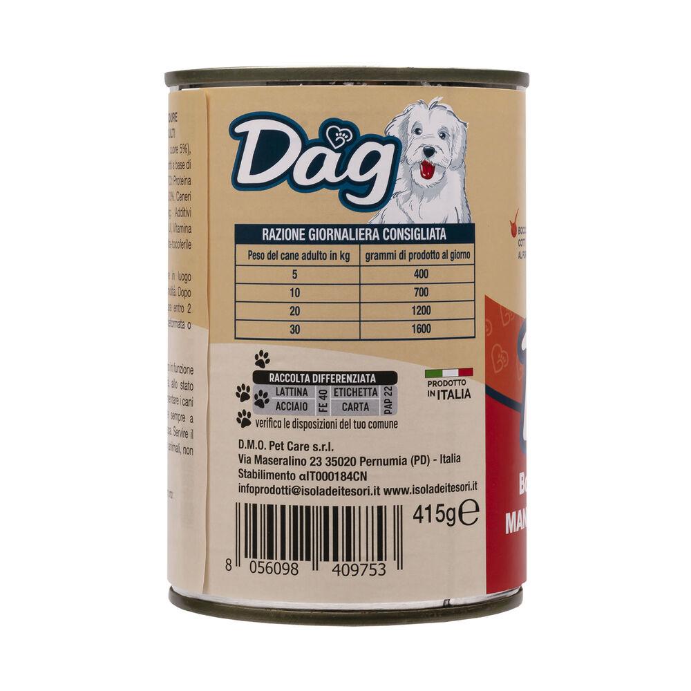Dag Dog Adult All Breeds Manzo cuore e verdure 415 gr 000126788 Negozio