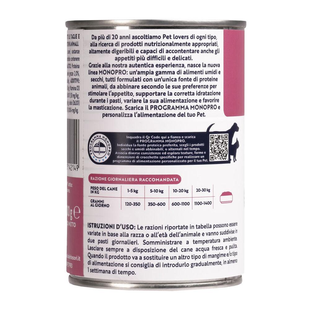 Monopro Dog Adult All breeds Maiale 400 gr 000126860 Nuova