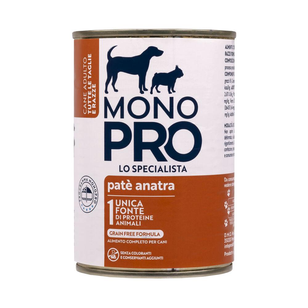 Monopro Dog All Breeds Paté Anatra 400gr 000126799 Offerta speciale