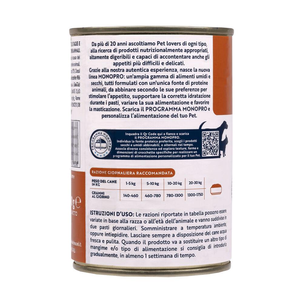 Monopro Dog All Breeds Paté Anatra 400gr 000126799 Offerta speciale