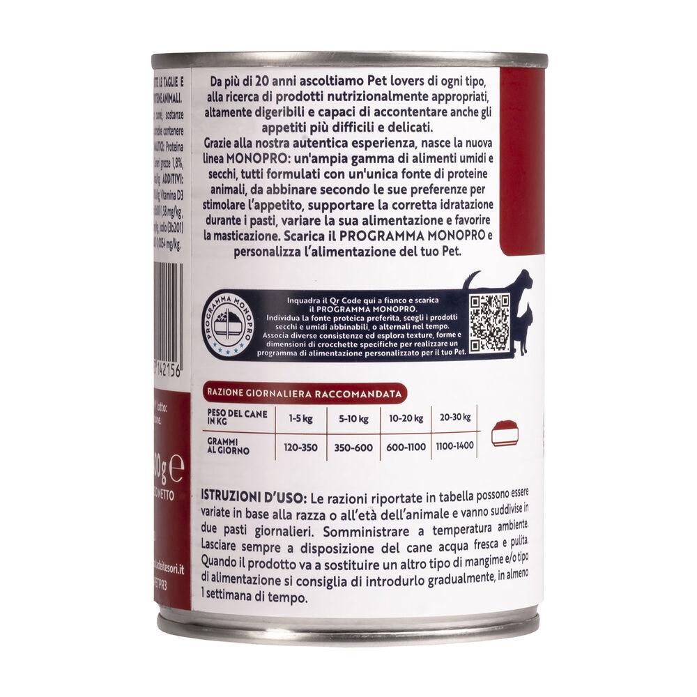Monopro Dog Adult All breeds Manzo 400 gr 000126861 Fornitura limitata