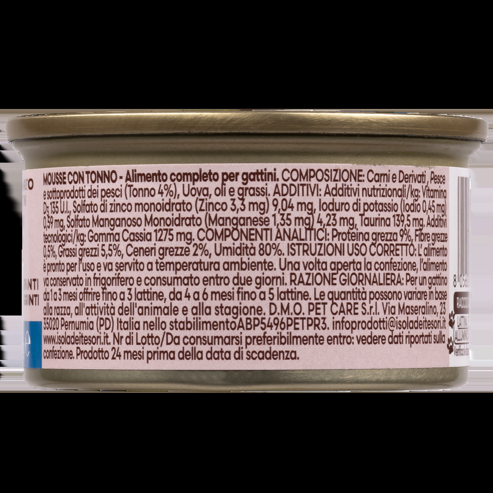 Naturalpet Kitten Prime Orme Mousse con Tonno 85 gr 000143685 Shopping online