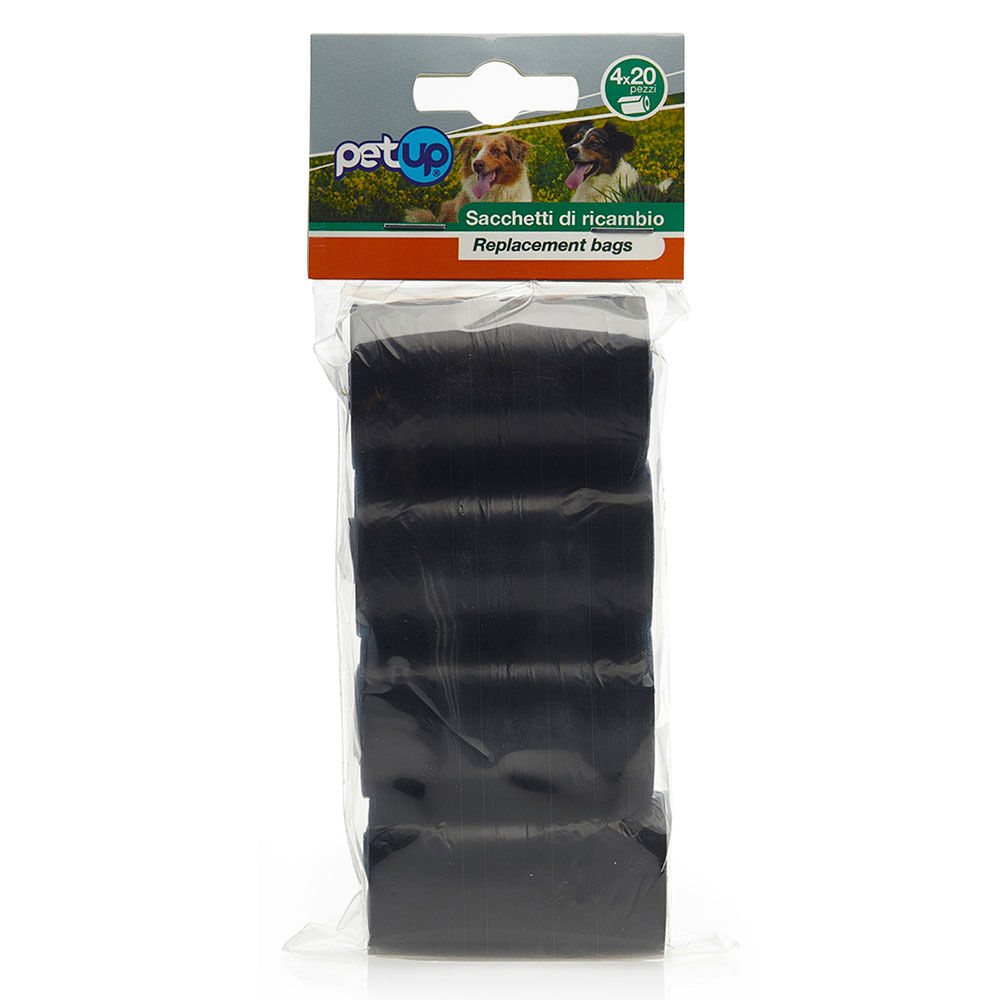 Petup Sacchetti igienici 4 rotoli x 20 strappi 000181091 Offerta esclusiva