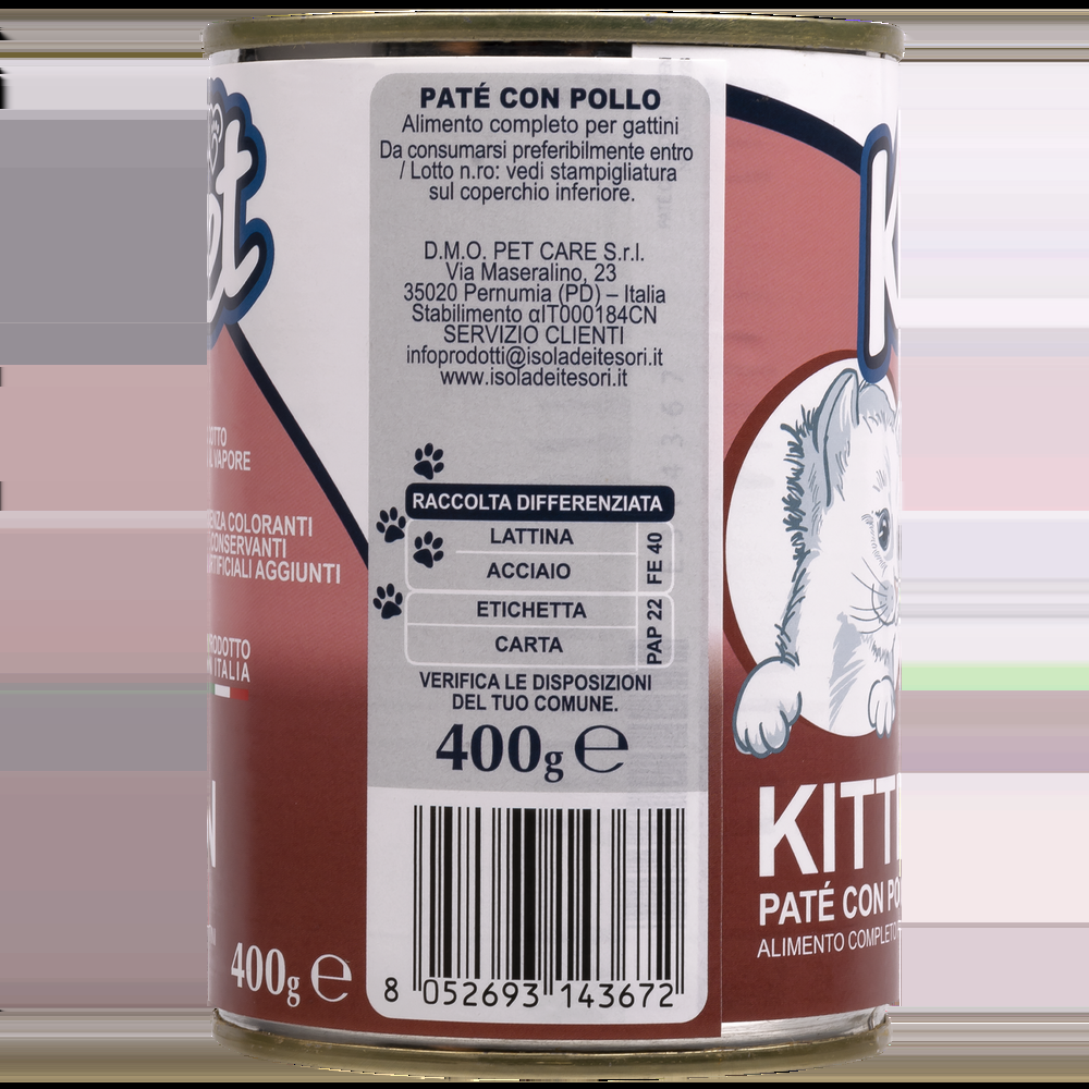 Ket Kitten Paté con Pollo 400gr 000143794 Offerta migliore