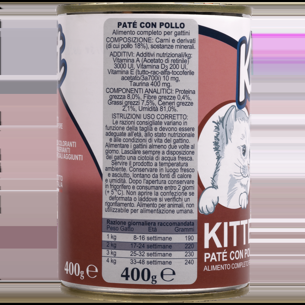 Ket Kitten Paté con Pollo 400gr 000143794 Offerta migliore