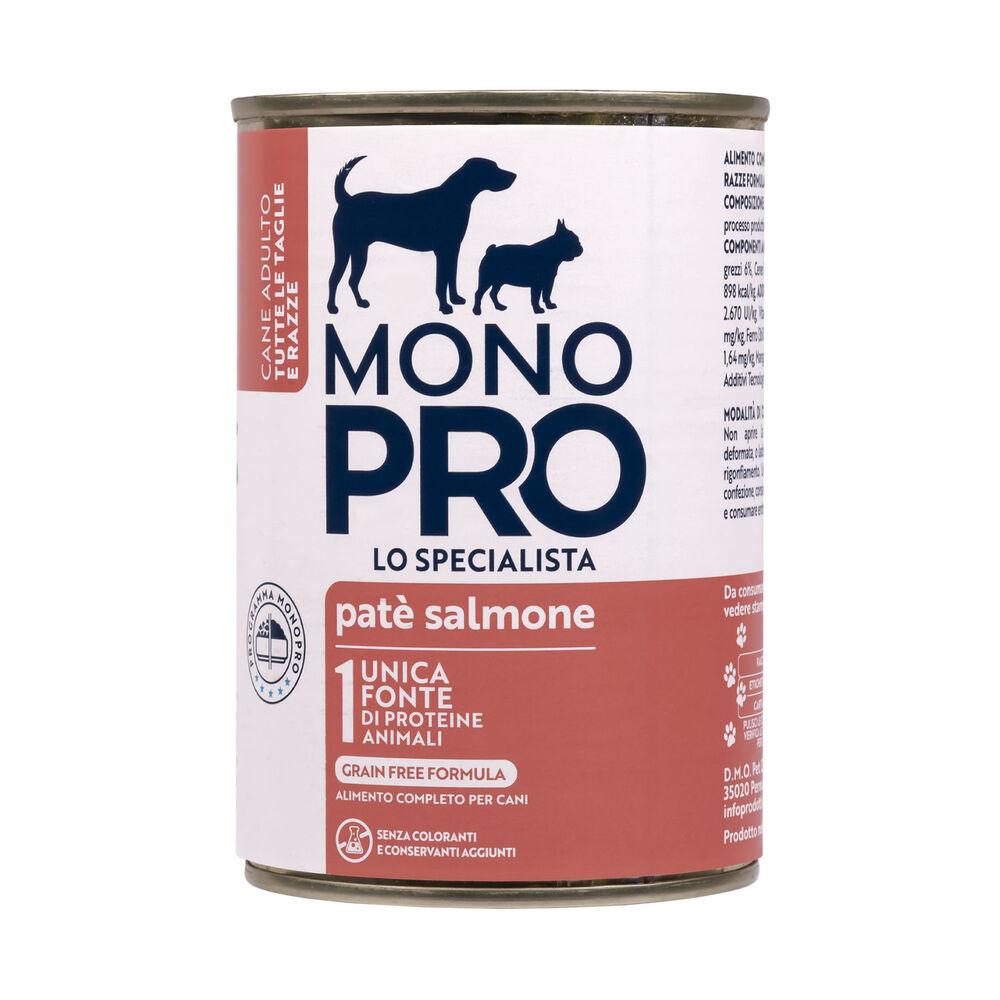 Monopro Dog All Breeds Paté Salmone 400gr 000126808 Bestseller