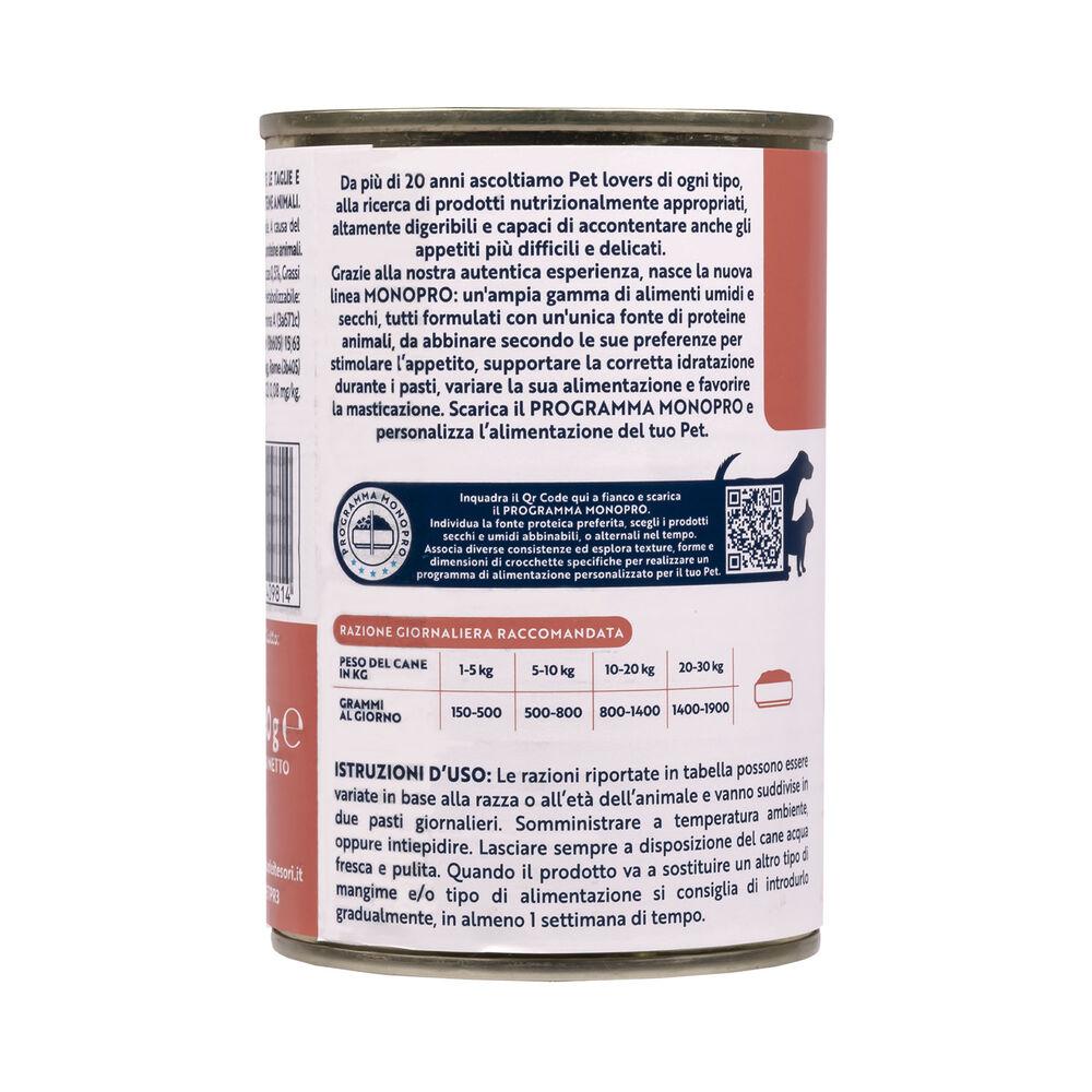 Monopro Dog All Breeds Paté Salmone 400gr 000126808 Bestseller