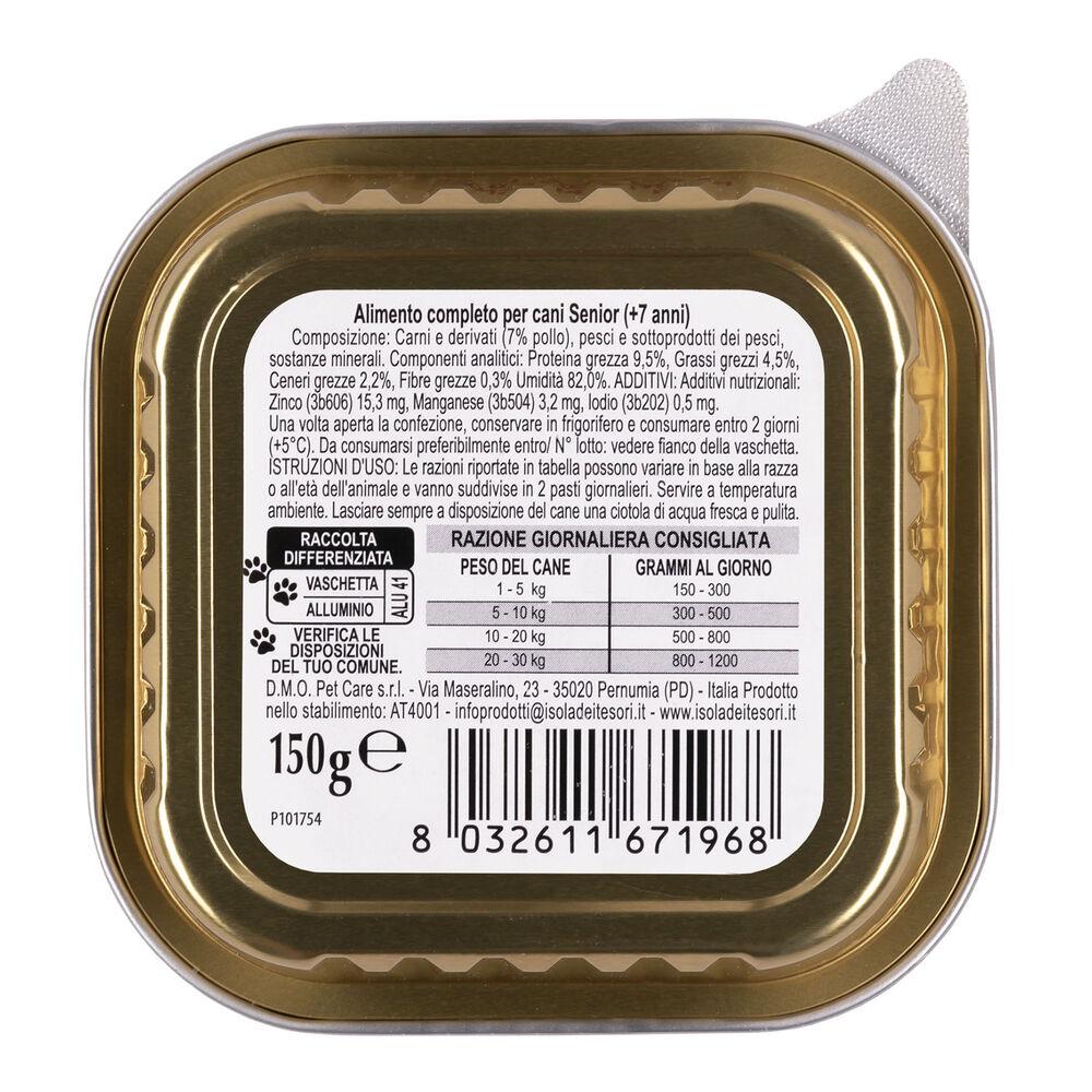 Naturalpet Dog Senior Paté con Pollo 150 gr 000126930 Offerte stagionali