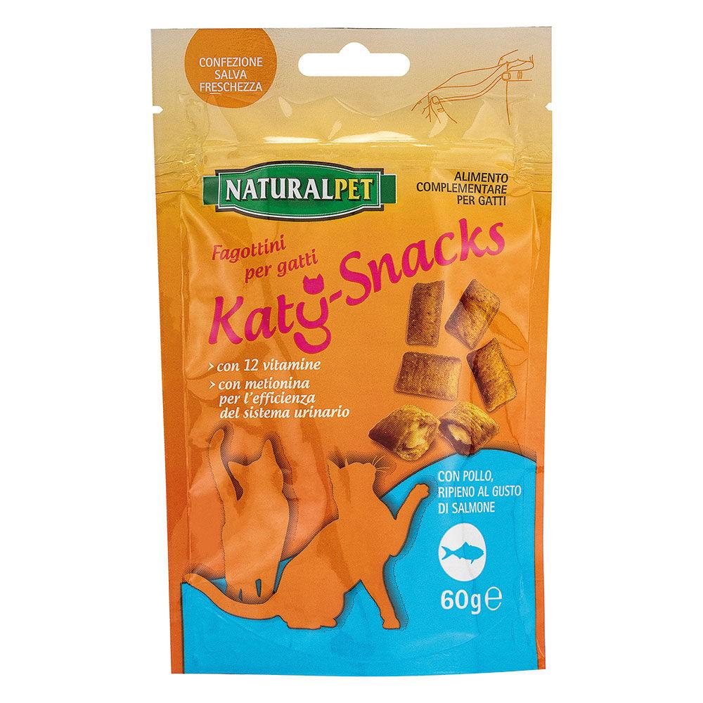 Naturalpet Katy Snacks con Pollo e Salmone 60 gr 000150079 Ultimi tre giorni