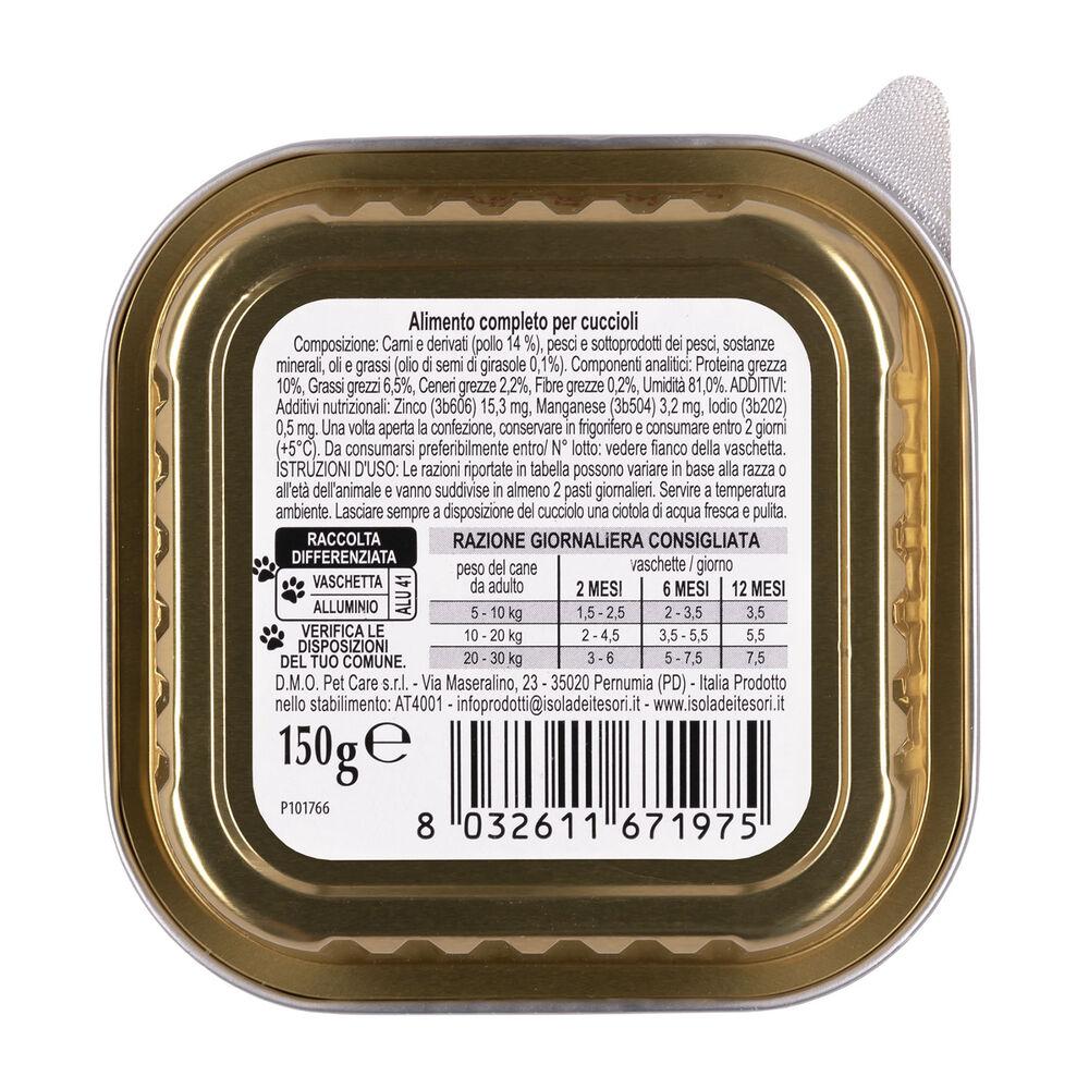 Naturalpet Prime Orme Puppy Paté ricco in Pollo 150 gr 000126931 Promozione temporanea