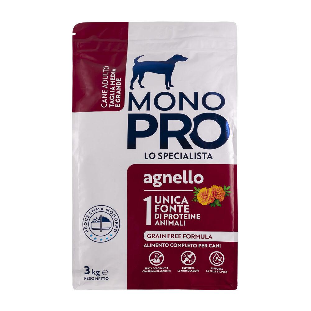 Monopro Dog Adult Medium&Large Grain Free Agnello 3 kg 000125664 Outlet