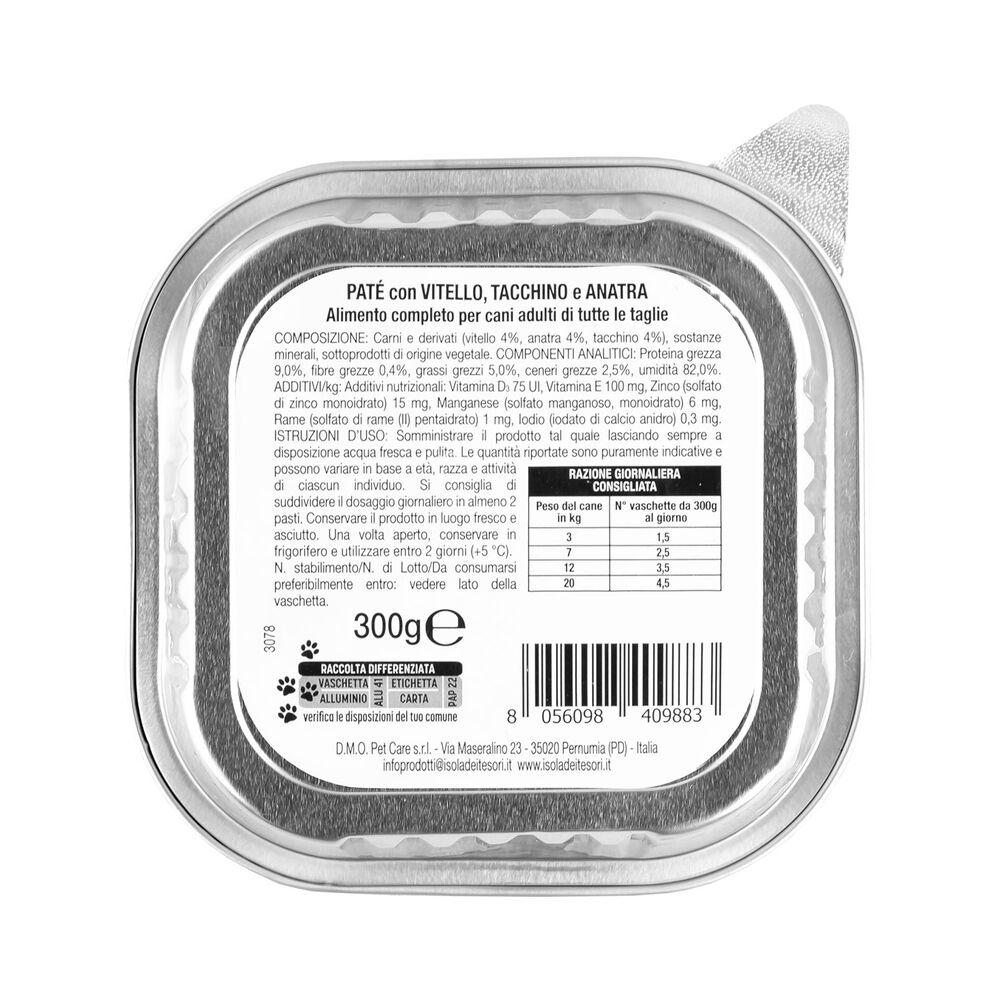 Dag Dog Adult All Breed paté con Vitello tacchino e anatra 300gr 000126836 Shopping online