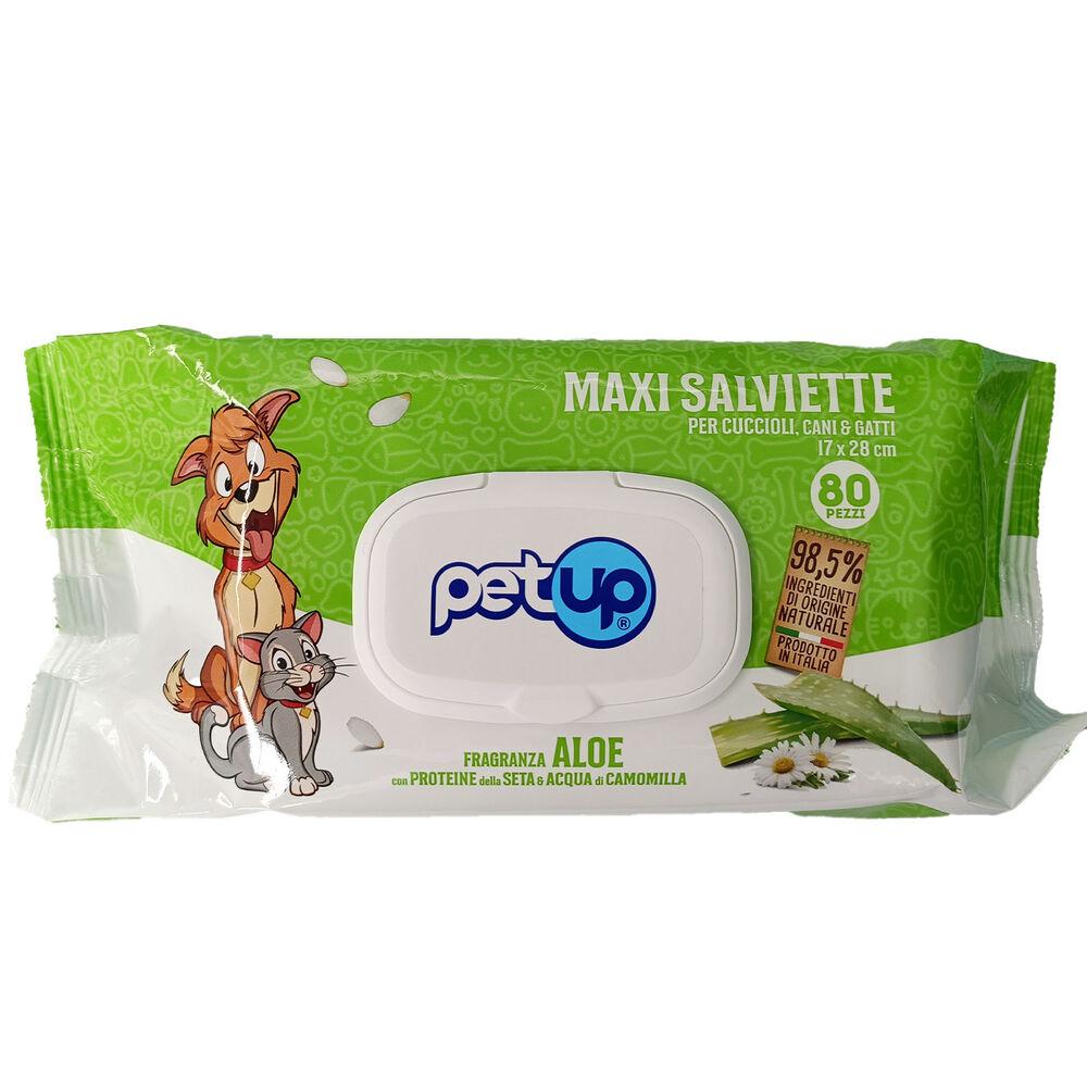 Petup Salviette con Aloe 80pz 000181673 Offerta speciale della fabbrica