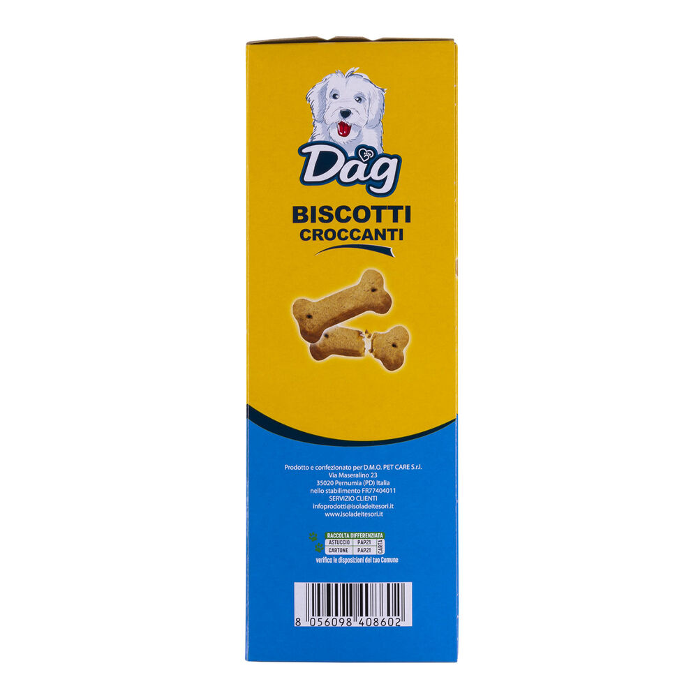 Dag Dog Adult Snack Biscotti Croccanti 500gr 000134186 Solo un giorno rimasto