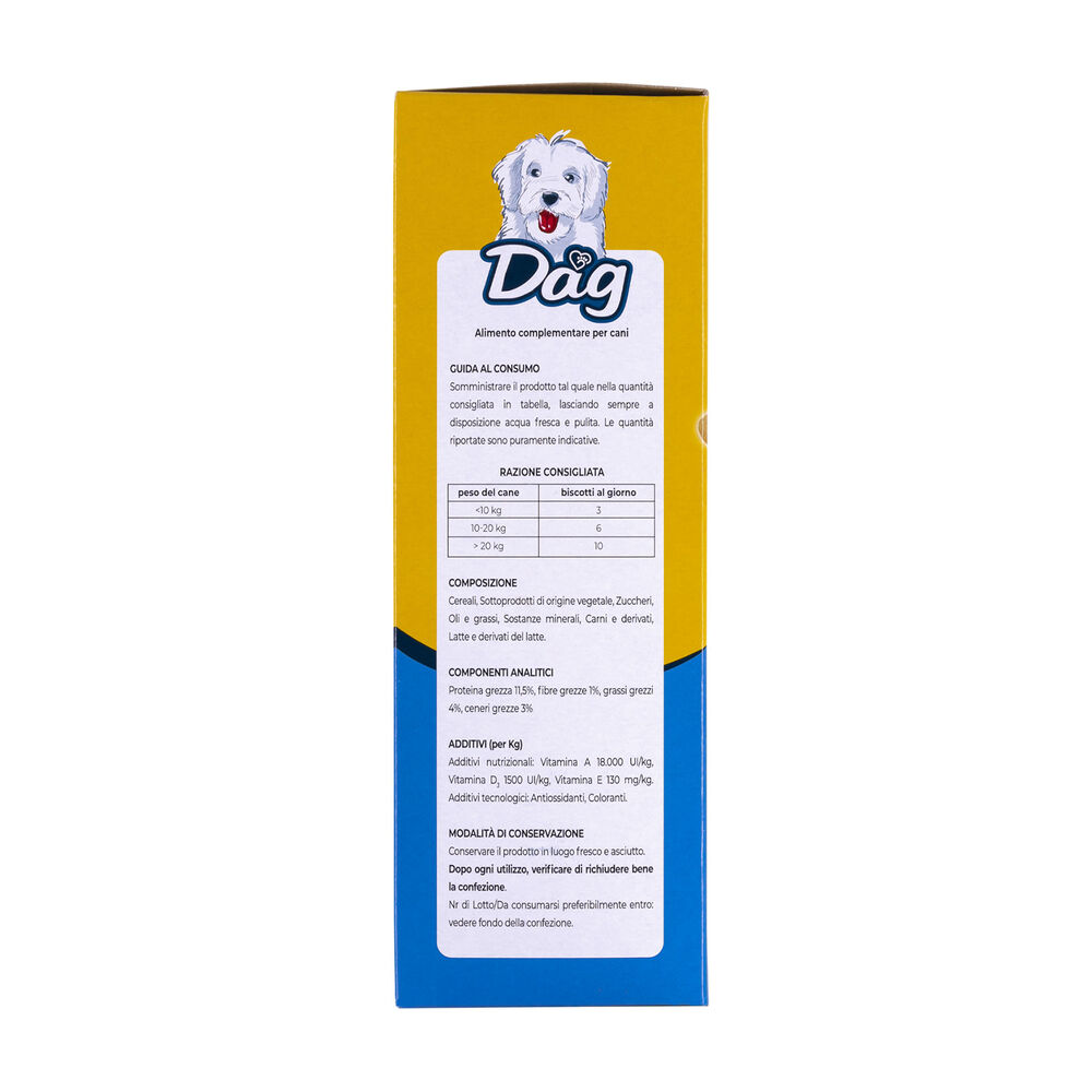 Dag Dog Adult Snack Biscotti Croccanti 500gr 000134186 Solo un giorno rimasto