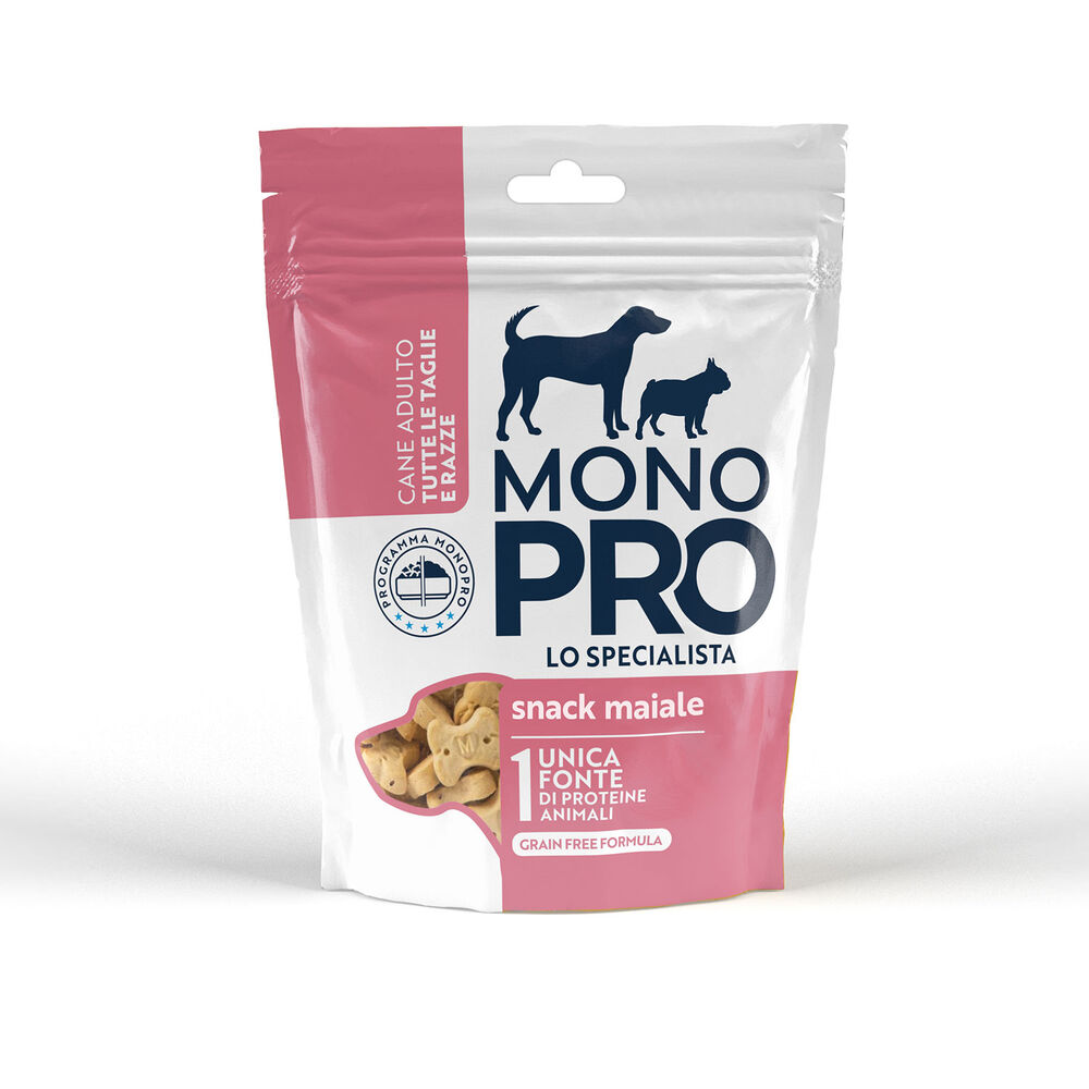 Monopro Dog Adult All breeds Snack Maiale 100 gr 000138824 Super sconto