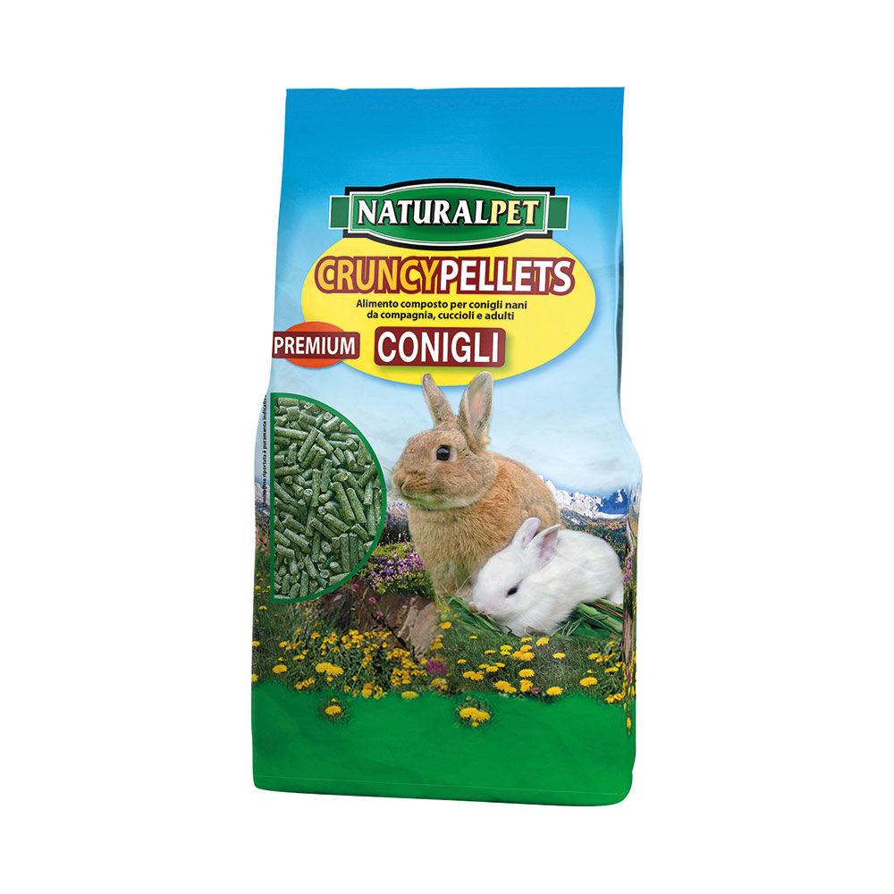 Naturalpet Cruncy Pellets conigli nani 2 7 Kg 000120028 Sconti questo mese