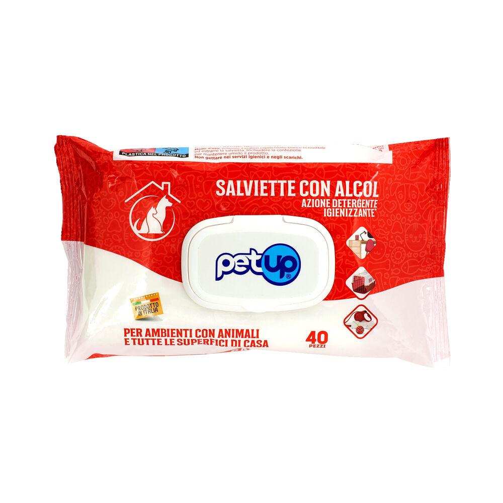 Petup Salviette con Alcol Igienizzanti 40 pz 000181563 Qualità