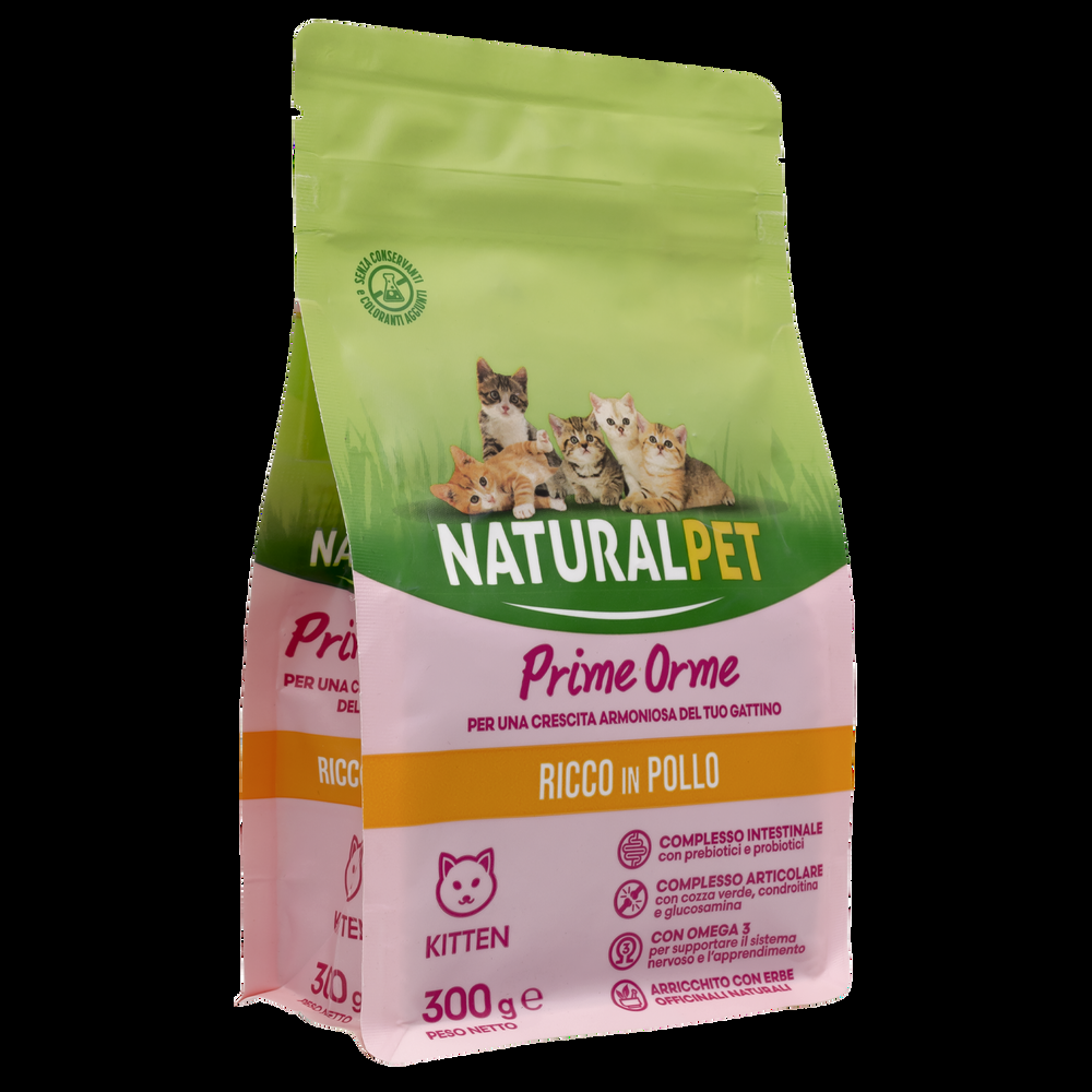 Naturalpet Prime Orme Kitten ricco in Pollo 300gr 000141058 Outlet
