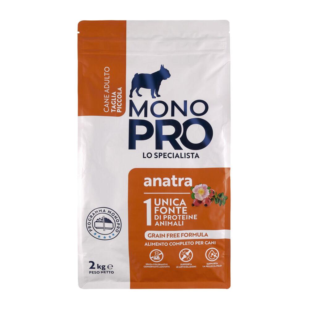 Monopro Dog Adult Mini Grain Free Anatra 2 kg 000125657 In Saldo