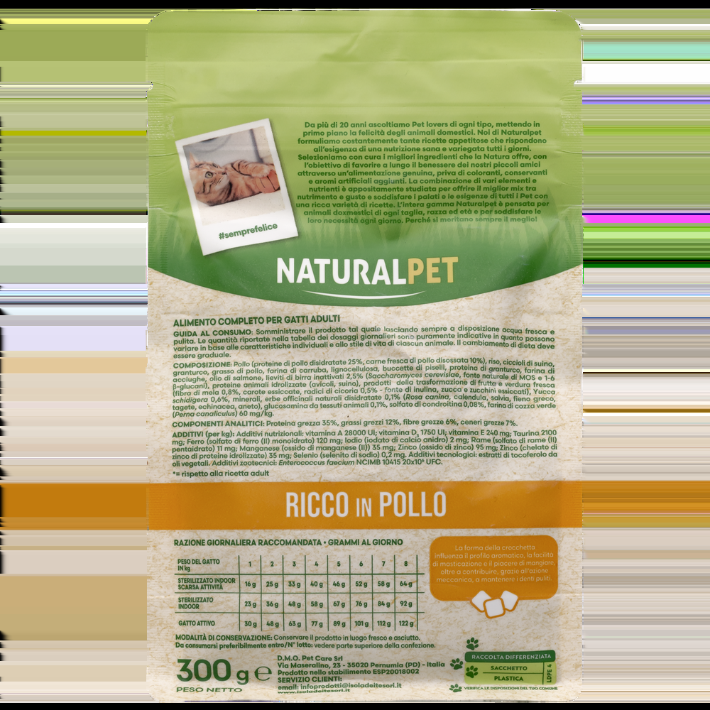 Naturalpet Cat Adult Hairball ricco in Pollo 300gr 000141056 Shopping online