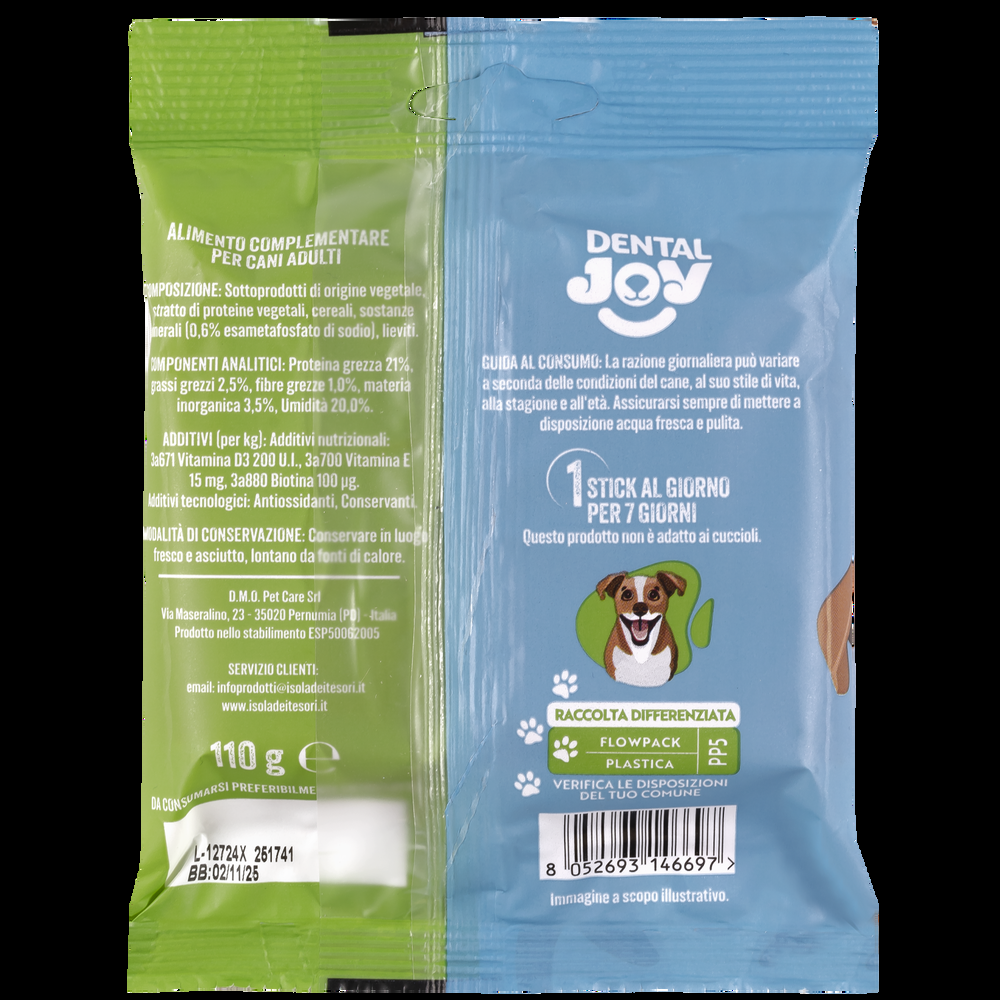 DentalJoy Dog Adult Mini Snack Vegetale 7 pz 000138855 Cyber Monday