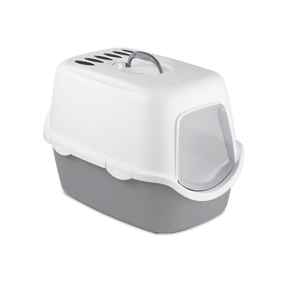PetUp Toilette Chiusa Milly per Gatti colore Grigio 000181627