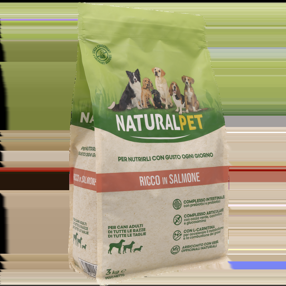 Naturalpet Dog Adult All Breed Ricche in Salmone 3 kg 000125782 Latest fashion
