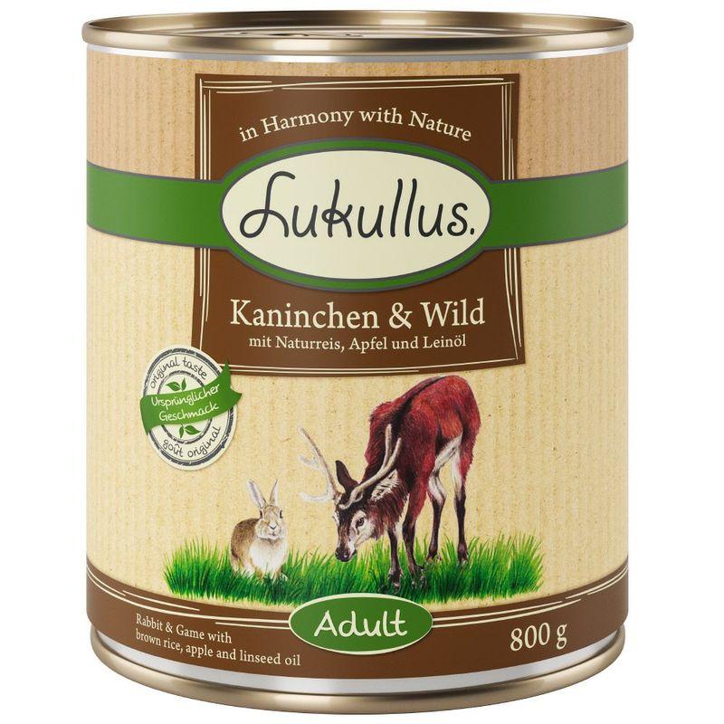 Bitiba Lukullus 24 x 800 g Alimento umido per cani 50% di sconto con spedizione gratuita