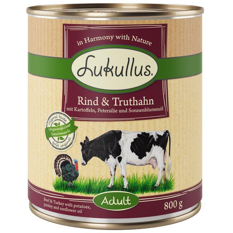 Bitiba Lukullus 24 x 800 g Alimento umido per cani 50% di sconto con spedizione gratuita